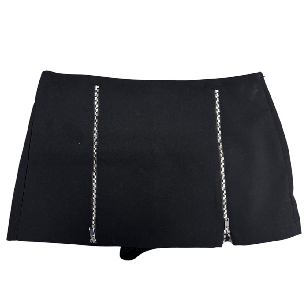 Black mini skirt size XL from Zara